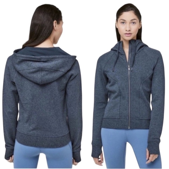 lululemon athletica Tops - Lululemon Women’s Huddle and Hustle Hoodie Blue Size 6 Rare